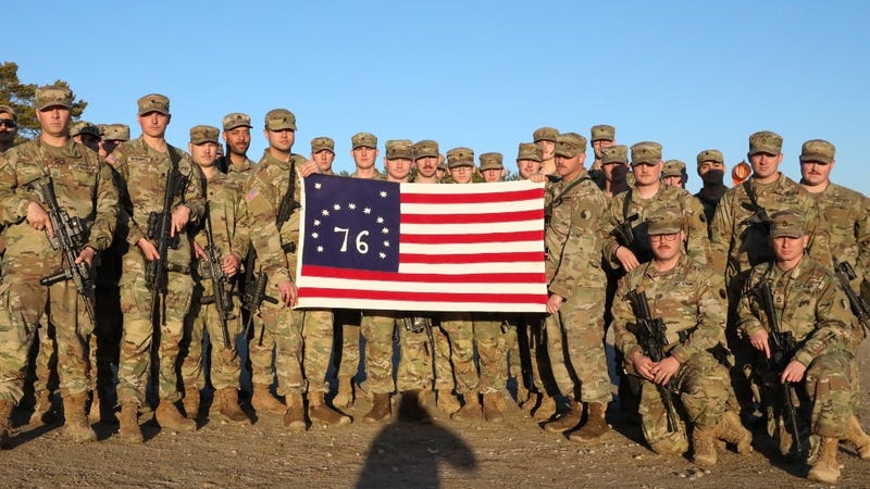 One Bennington Flag's amazing journey