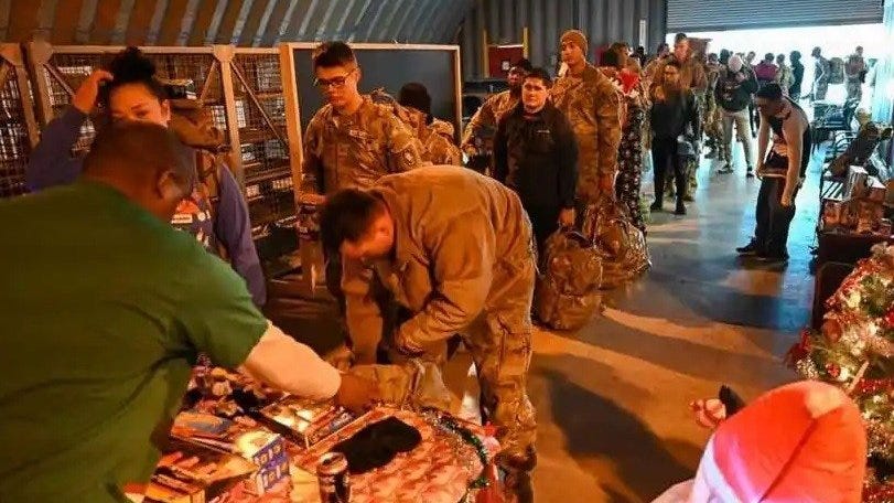 Fort Hood air defenders deliver holiday gifts at inaugural toy ruck