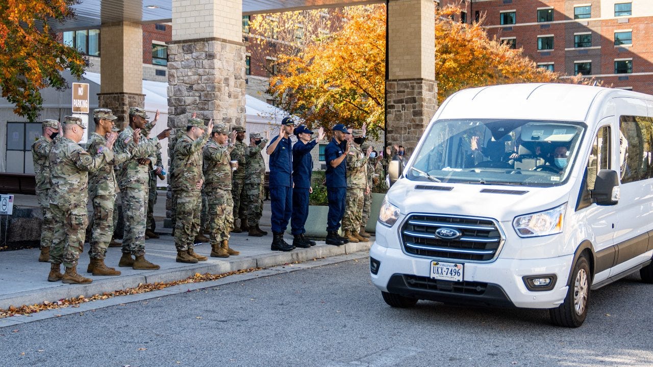 Last Afghan evacuees depart Fort Lee for resettlement