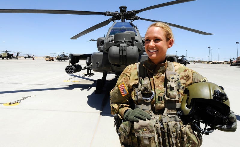 Former Army Capt. Lindsey Chrismon piloted both the AH-64 Apache and the MH-6 Little Bird. She earned a Master of Business Administration from Harvard Business School in May