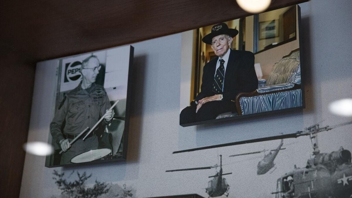 New memorial remembers a warrior, commander and Central Texas icon