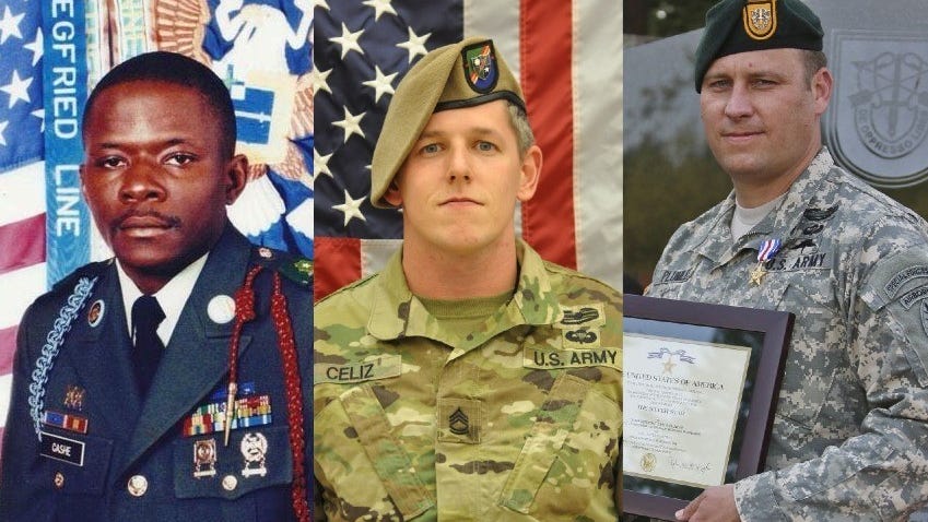 Valor remembered: three soldiers receive military’s top honor