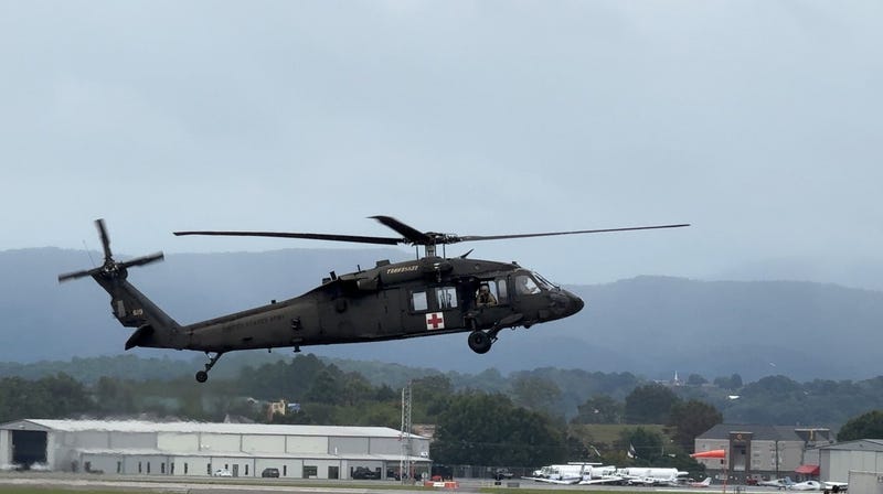 Tennessee National Guard rescues stranded hospital patients, staff