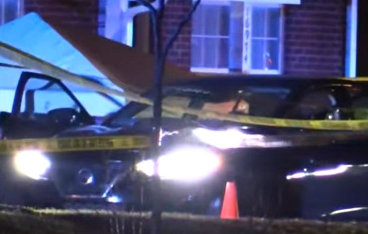car crime scene