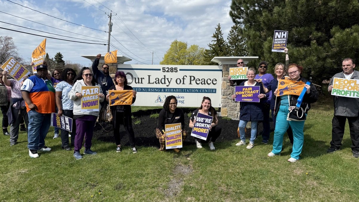 Workers at Lewiston nursing home avoid strike with 3-year contract