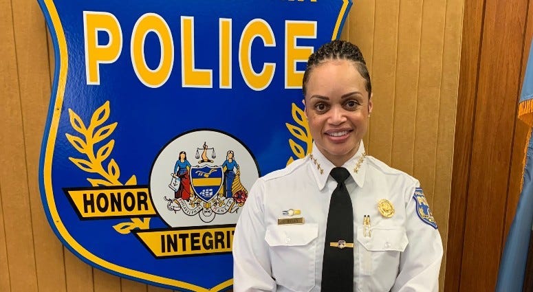 Philadelphia Police Commissioner Danielle Outlaw.