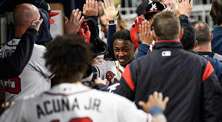 Atlanta Braves second baseman Ozzie Albies