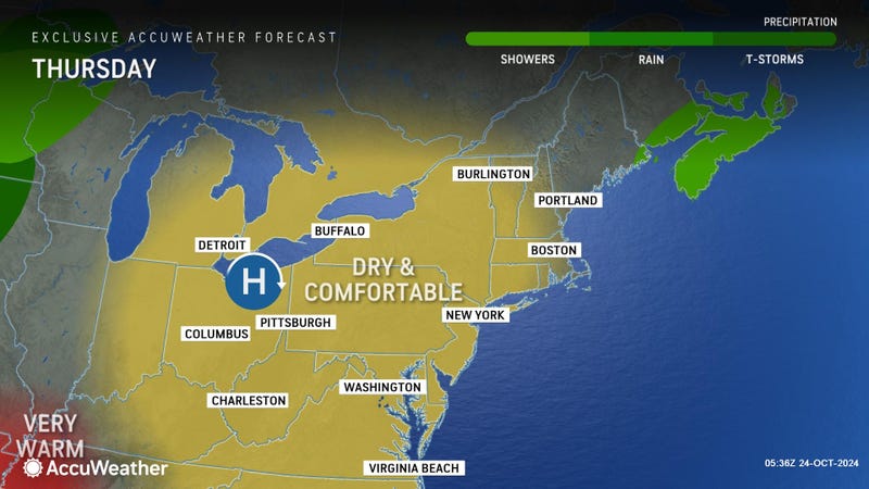 The weather will be great for a fall parade
