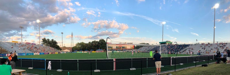 Dillon Stadium hosts Athletic home opener; attendance 1,300 during pandemic
