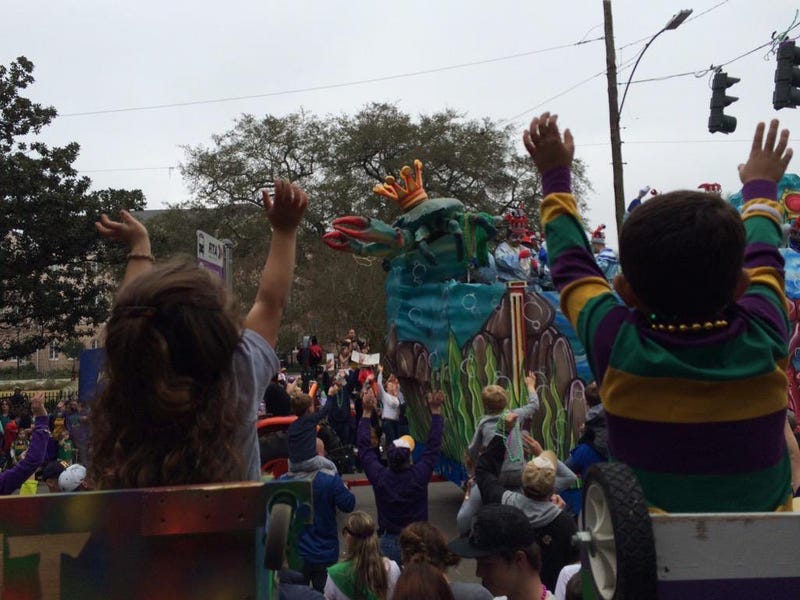 Parade crowd