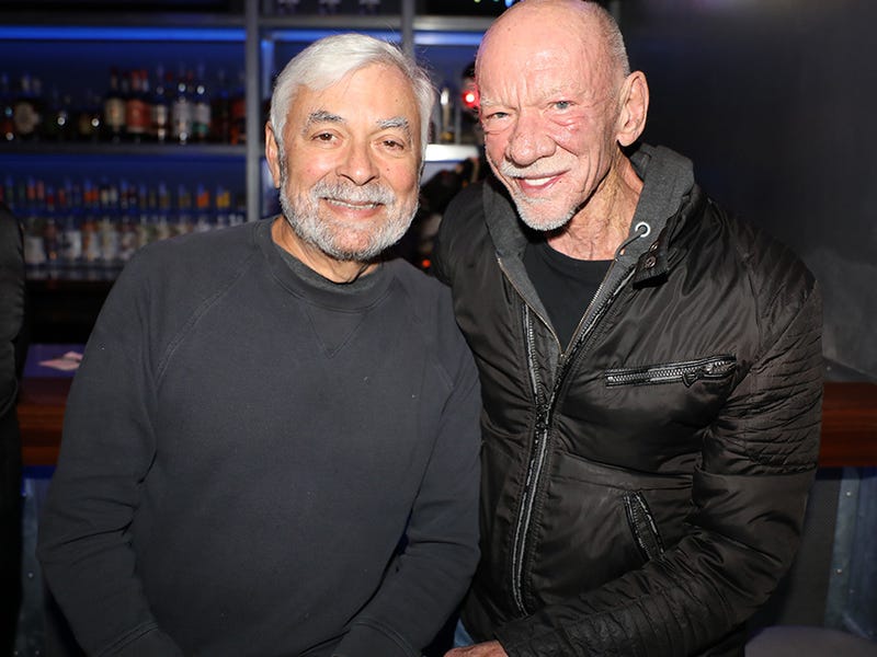 Art Johnston and his partner, Jose