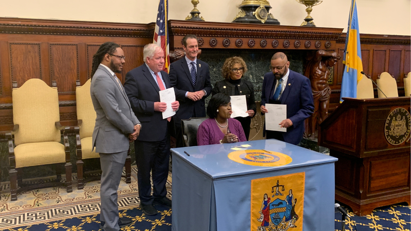 Philadelphia Mayor Cherelle Parker signed three bills on April 3, 2024, including a ban on illegal gambling machines, a curfew on certain businesses in Kensington, and a ban on devices that flip license plates.