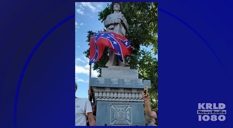 Parker County Confederate Statue