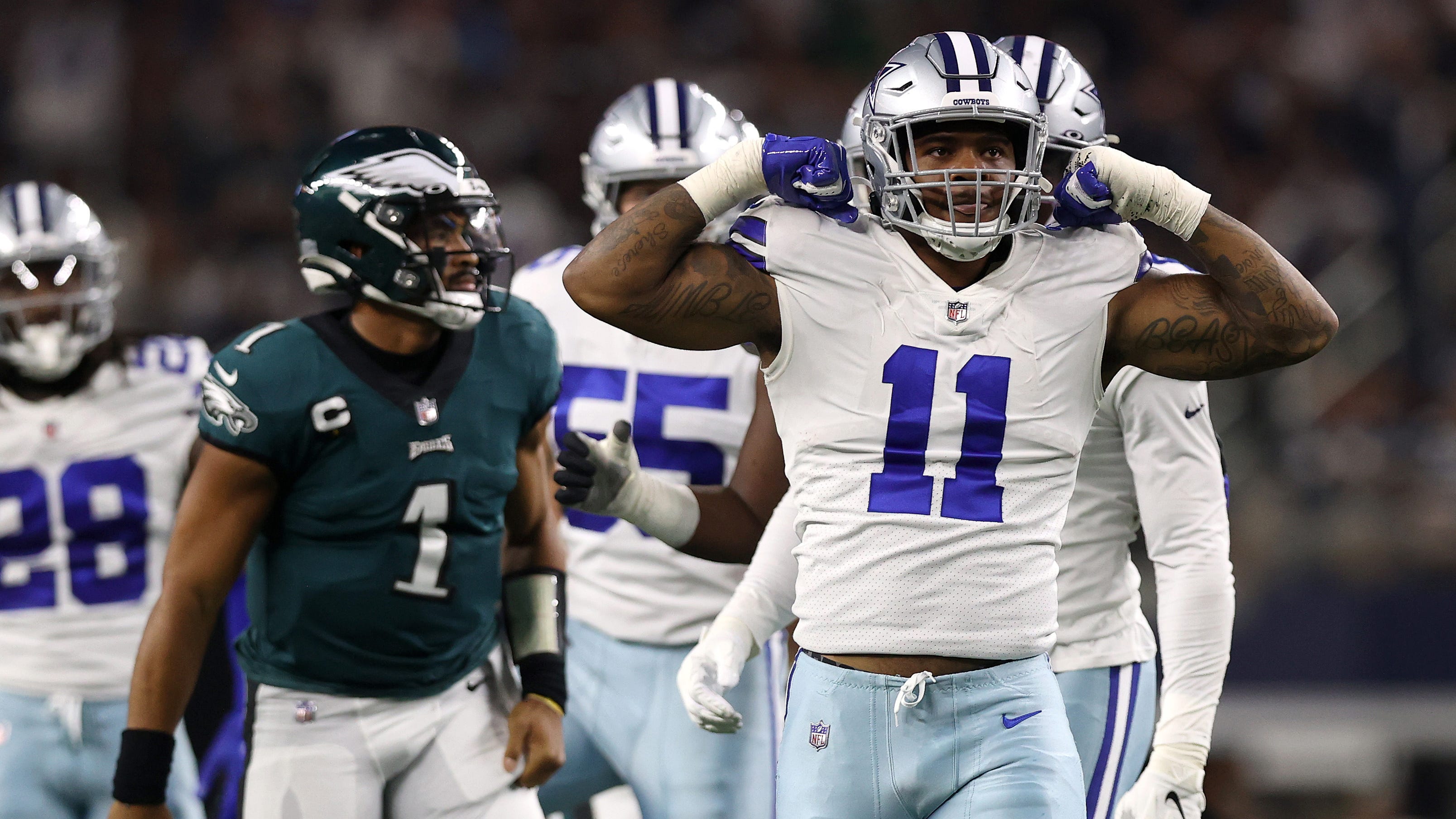 Cowboys' Micah Parsons questions Jalen Hurts' MVP potential