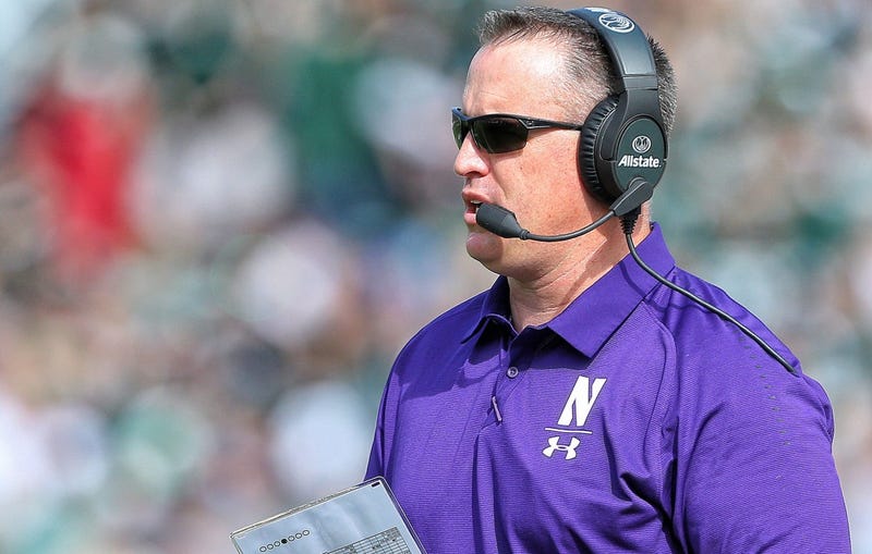 Northwestern coach Pat Fitzgerald