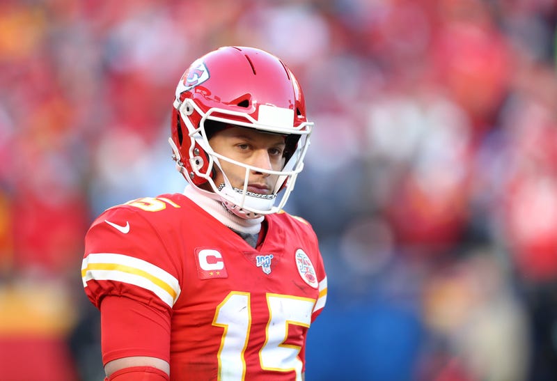 Patrick Mahomes Chiefs AFC Championship