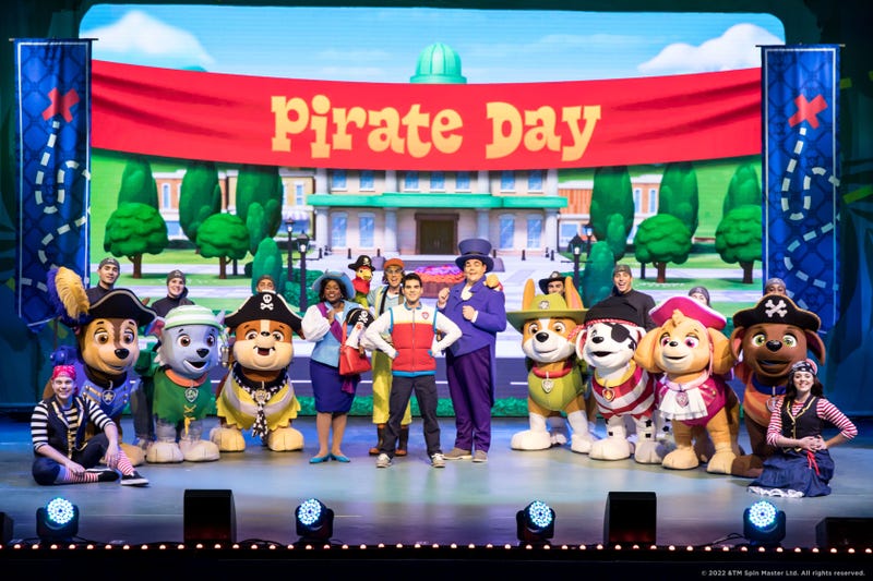 Paw Patrol Live: The Great Pirate Adventure features all your kid's favorite characters in a fun and interaction live theater style performance!