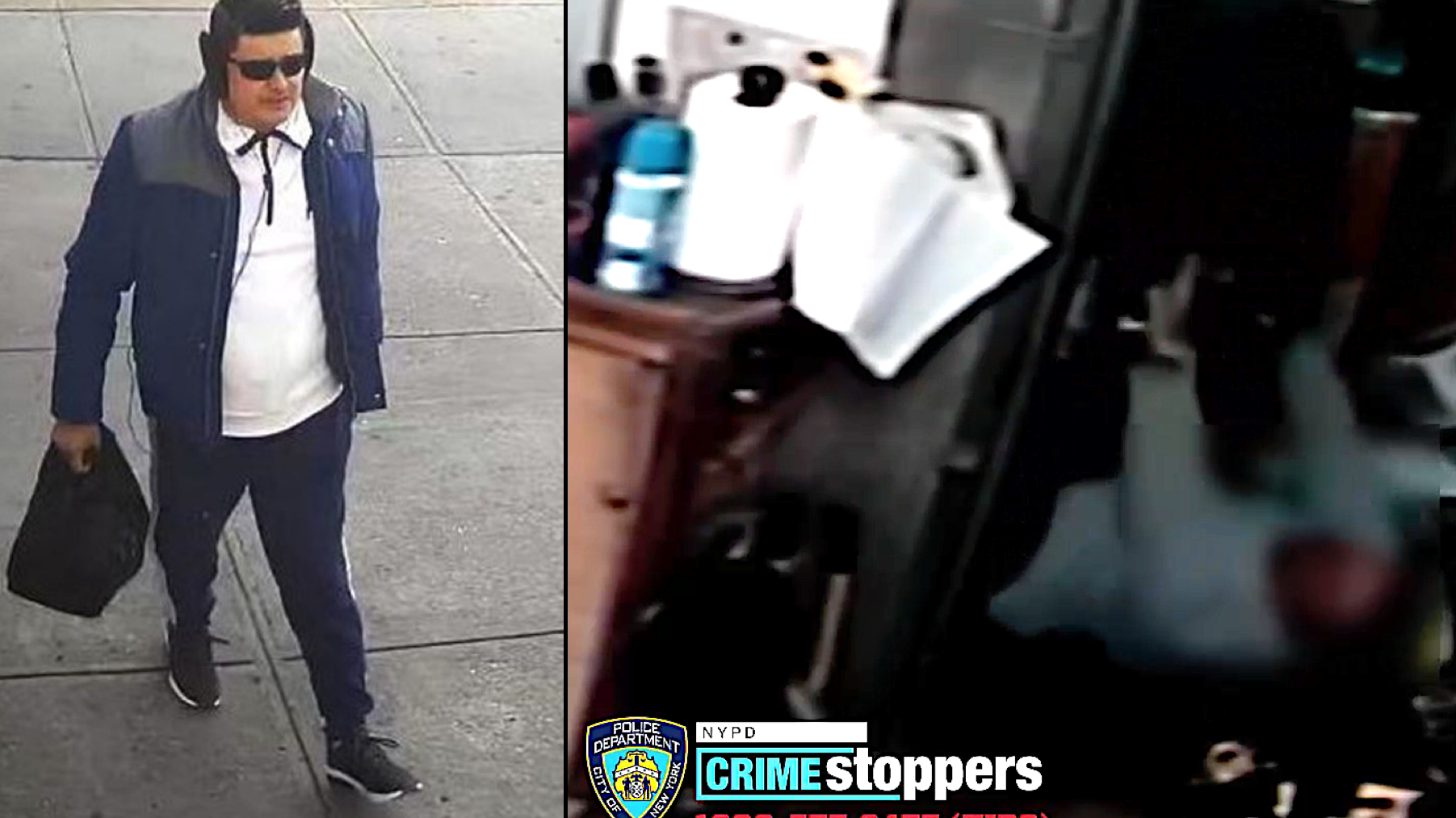 NEW PICS & VIDEO: Suspect wanted in brutal attack on Queens pawn shop owner