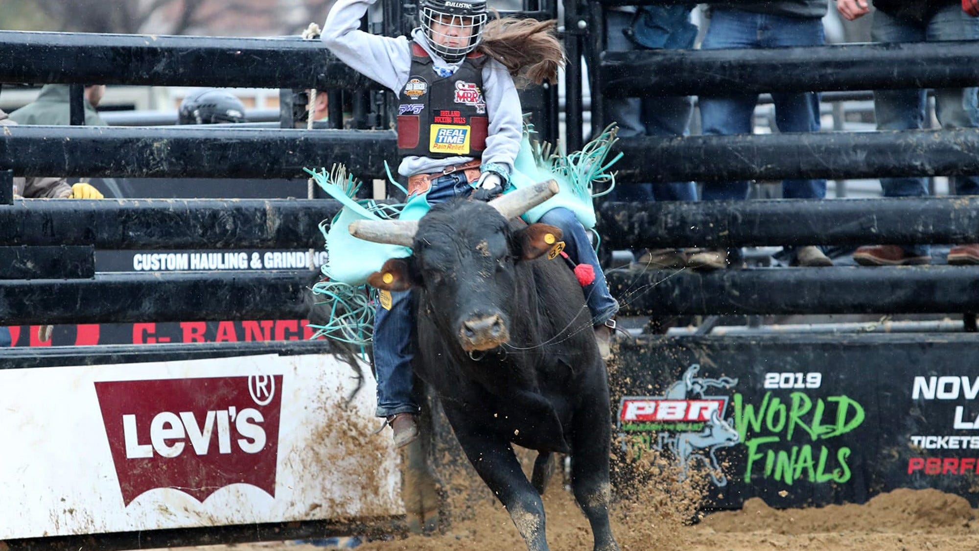 13 Year Old is Only Girl on the Aspiring Bull Rider Pro Tour #GoodVibes