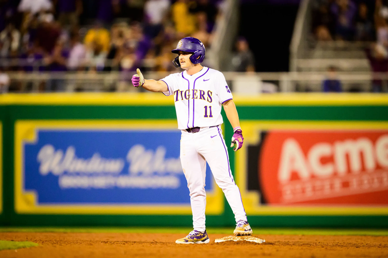 LSU baseball player Josh Pearson