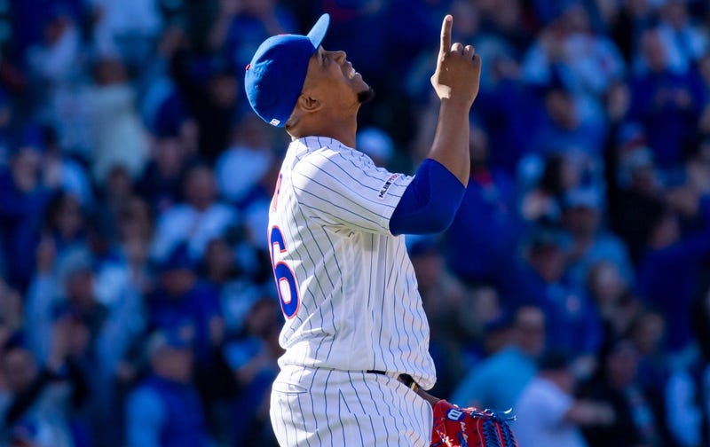 Cubs reliever Pedro Strop