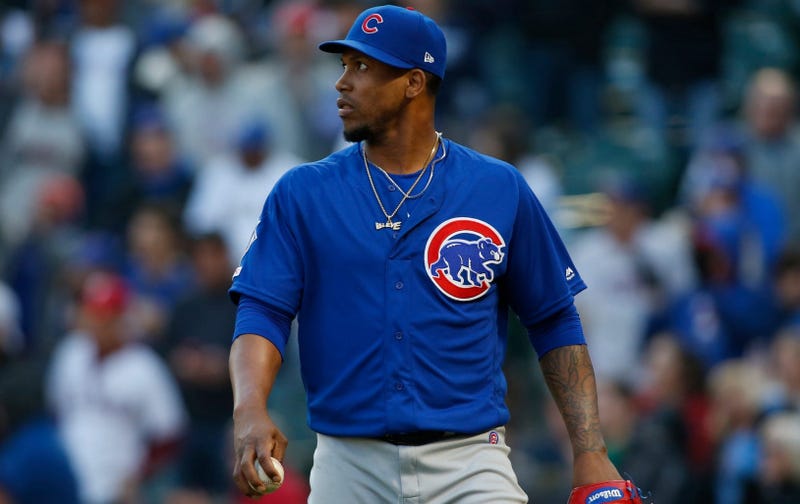 Cubs reliever Pedro Strop