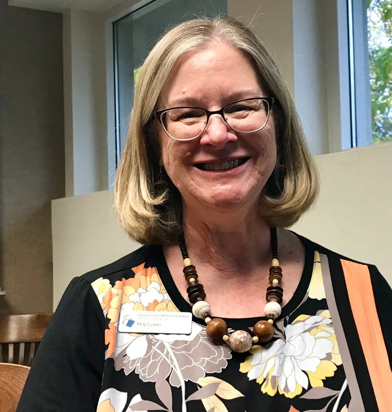 Peg Coker, Executive Director of Literacy Volunteers Fox Valley