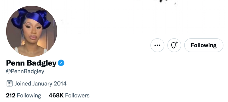 Penn Badgley's Twitter