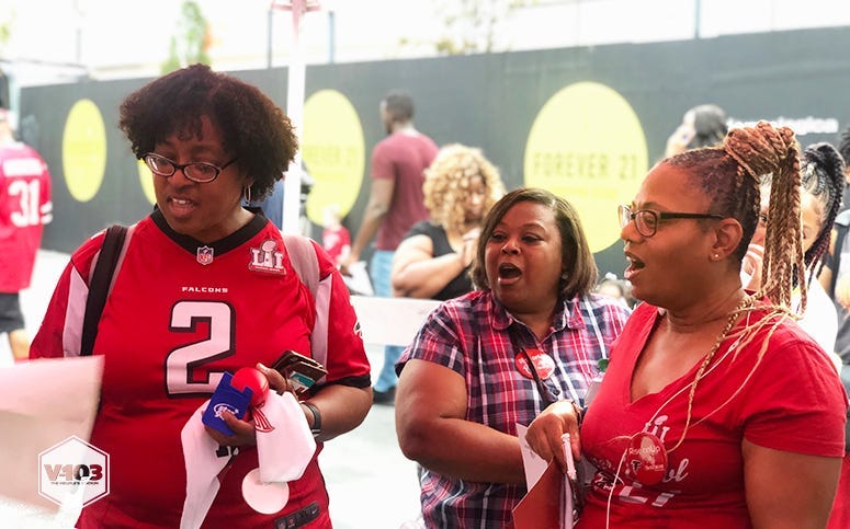 Falcons Kickoff Rally 2019