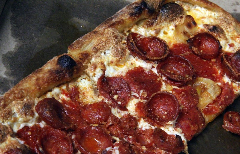 Nina & Rafi's "Tony Pepperoni" pizza