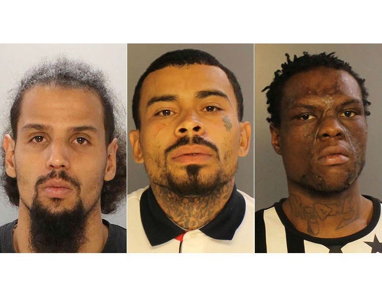 From left: Freddie Perez, Francisco Ortiz, Trayvon Thomas