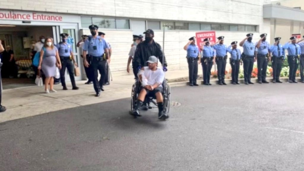 Philadelphia police officer released from hospital after being shot
