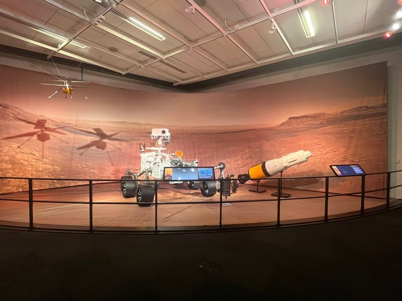 Perot Museum with exhibit about Mars