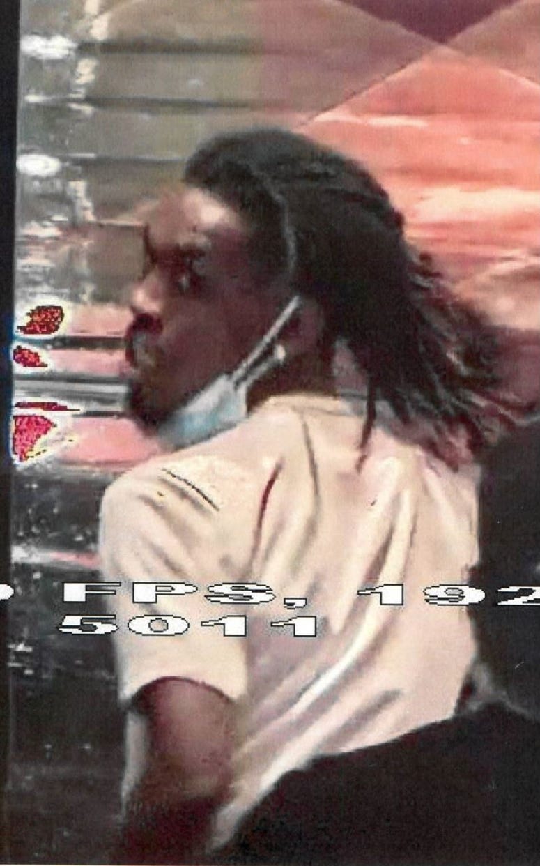Surveillance footage of MGM shooting suspect from 10-2-20