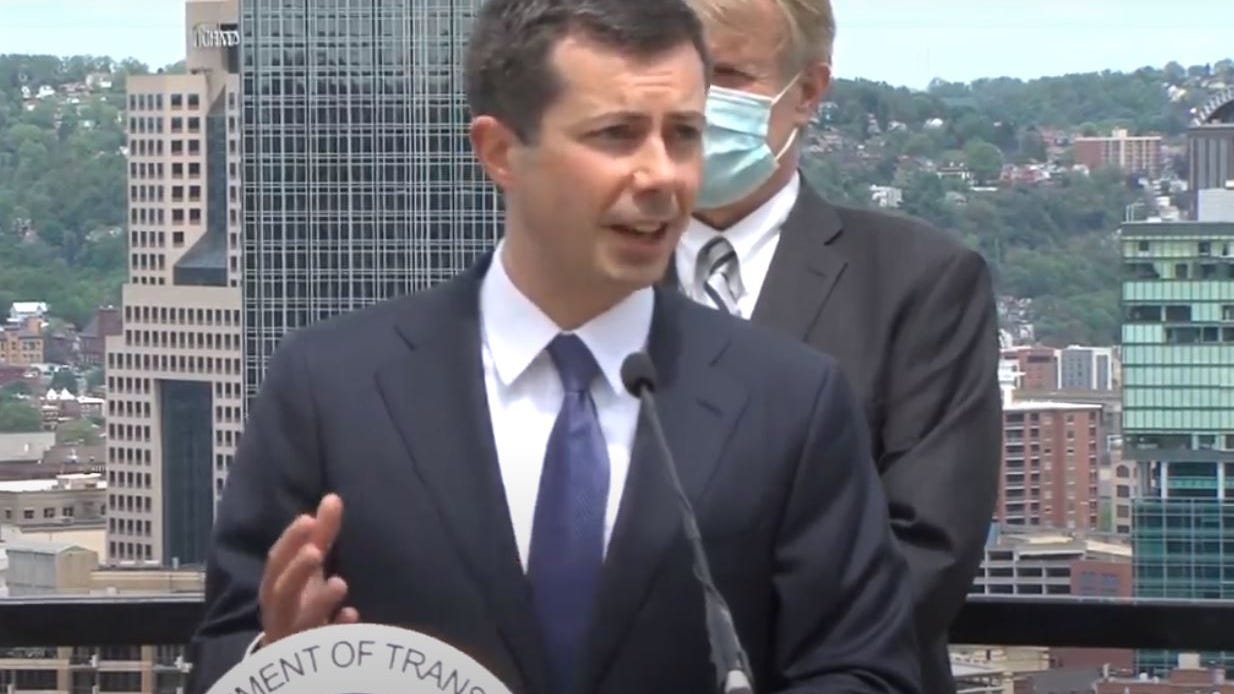 Buttigieg says Pittsburgh bridges need repairs, would benefit from Biden's infrastructure plan