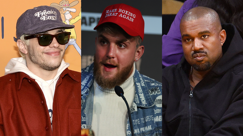 Pete Davidson, Jake Paul and Kante West