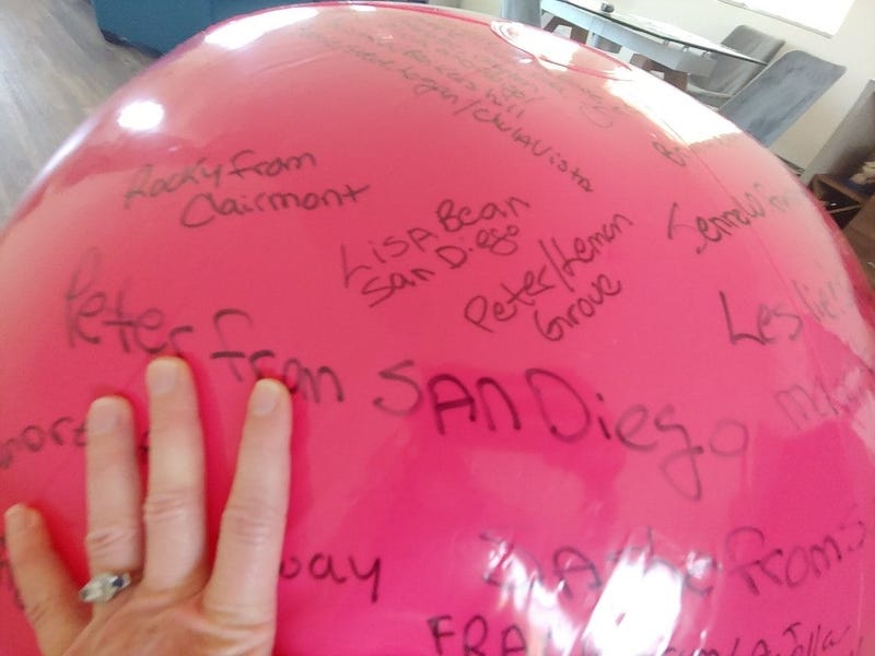 Peter from Lemon Grove on The Love Ball