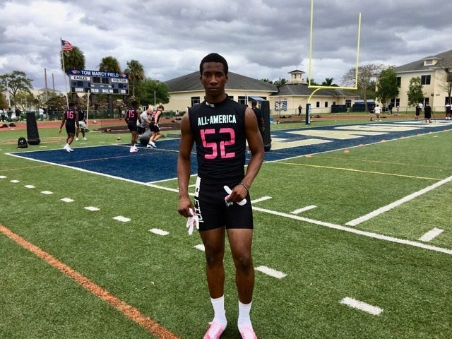Miami Booker T. Washington DE Jeremiah Peters is one of the best around