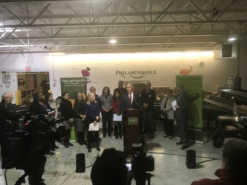 U.S. Sen. Bob Casey, D-Pa., applauded the commonwealth's decision to give food assistance recipients their February benefits in January.