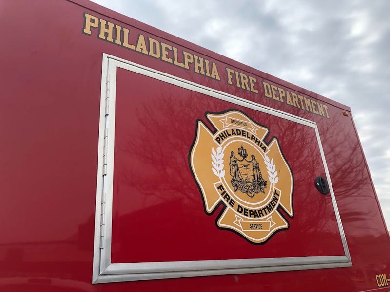 A Philadelphia fire truck.