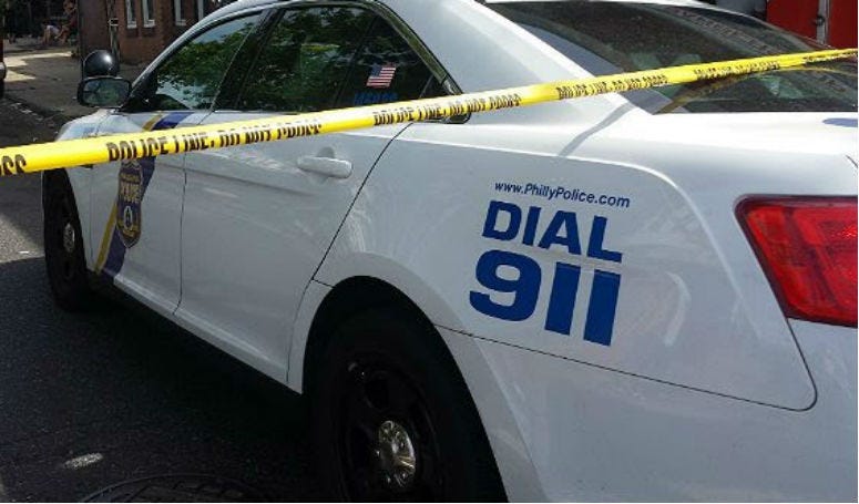 Philadelphia police car