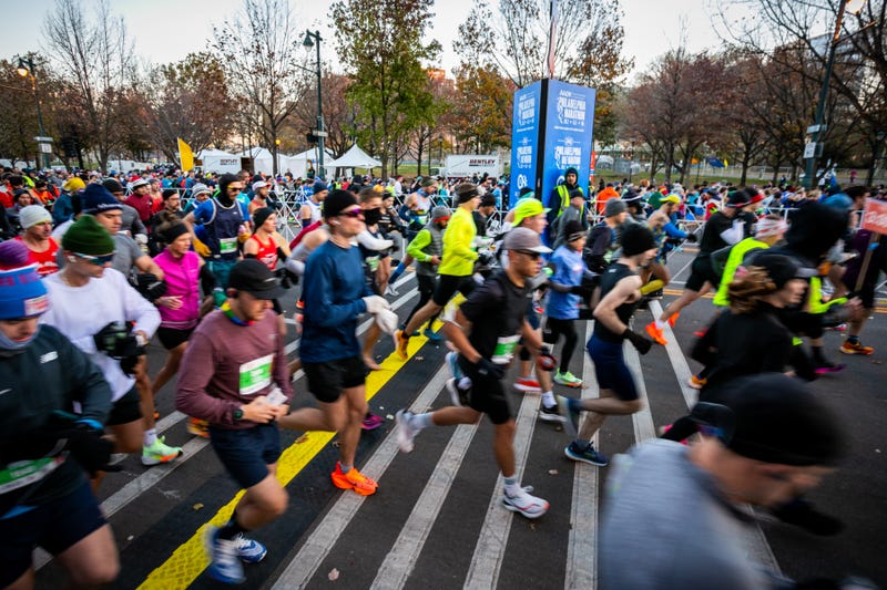 marathon runners
