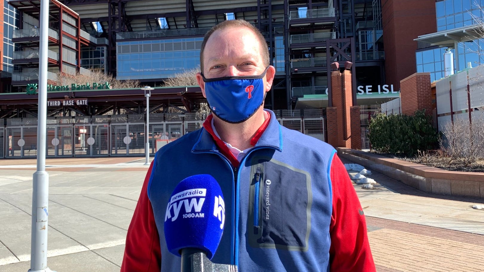 Phillies prepare to open new season, and ballpark to fans