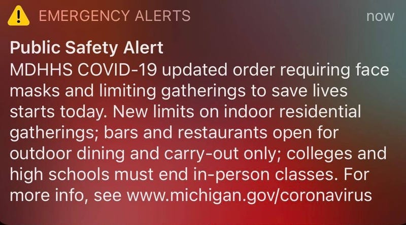 public safety alert