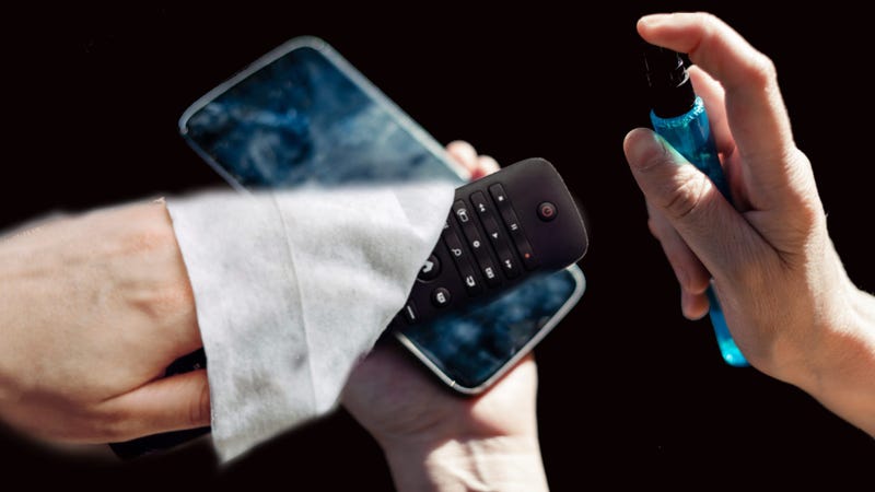 Sanitize Your Phone and Remote Control