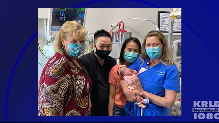 Smallest baby ever born at Medical City Arlington home in time for Christmas