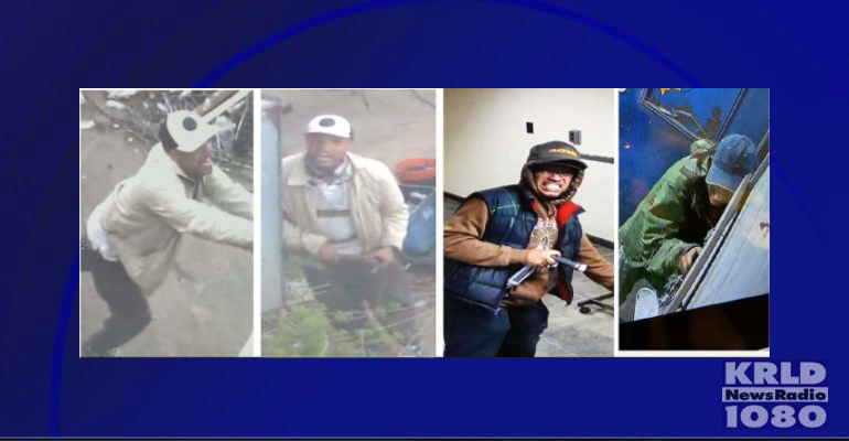 Fort Worth Fire Department searching for arson, burglary suspects