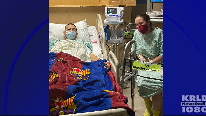 Denton woman saves coworker's husband with selfless donation