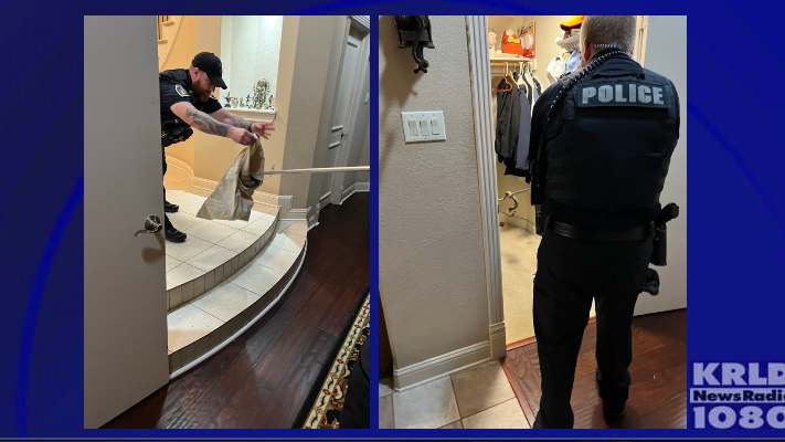 Southlake police rescue poisonous snake from closet