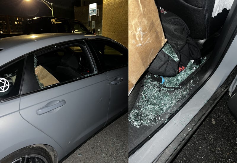 broken into car